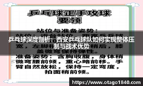 乒乓球深度剖析：西安乒乓球队如何实现整体压制与战术优势
